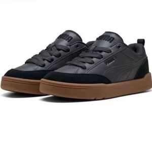 Puma Mens Park Lifestyle Sk8 Buck LFS Black Shoes NWOT size 9